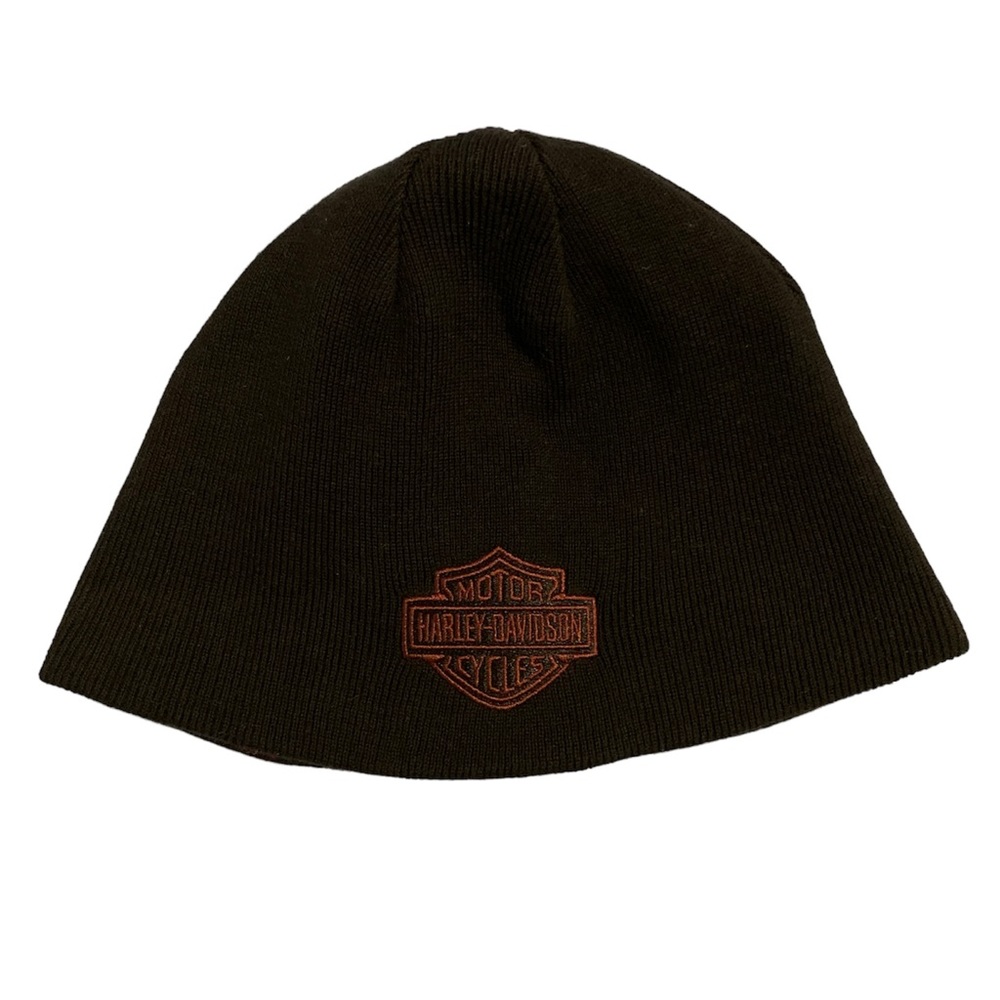 Harley Davidson Bar & Shield Reversible Beanie